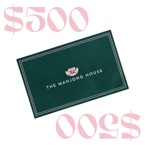 $500 Digital Gift Card to The Mahjong House