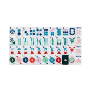 Green & White House Tiles