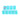 Bright blue Mahjong tiles from island collection featuring bams. Tile size: 1" x 1 7/16" x 7/16".