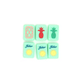Dragons and Jokers Mahjong tiles from island collection. Tile size: 1" x 1 7/16" x 7/16".