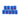 Royal blue Mahjong tiles from island collection featuring craks