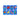 Royal blue Mahjong tiles from island collection featuring flowers