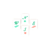 Winds Mahjong tiles from island collection. Tile size: 1" x 1 7/16" x 7/16".