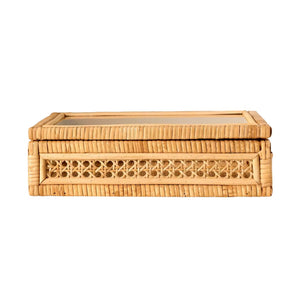 Rattan Tile Box