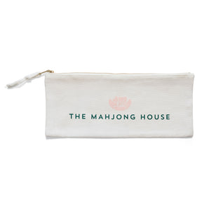 Canvas Zipper Rectangular Tile Bag