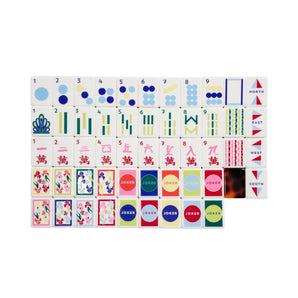 Tortoise & Cream Mod Mahjong Tiles