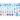 The House Tile Set, Baby Blue