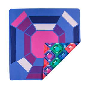 Amethyst Gem Double-Sided Travel Mahjong Mat