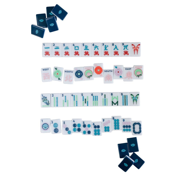 Mahjong Tile Set in Navy | House Collection, Modern & Playful – The ...