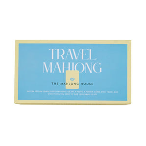 Butter Yellow Travel Mahjong Set