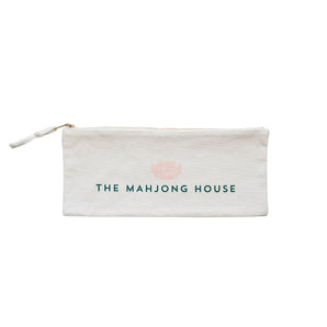 Canvas Zipper Rectangular Tile Bag