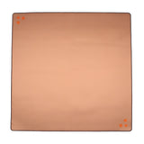 Brown Mahjong mat with orange stars in two corners