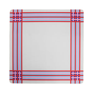 Mod Joker & Plaid Double-Sided Mahjong Mat