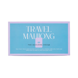 Pale Violet Travel Mahjong Set