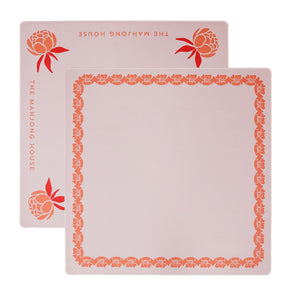 Pink Double-Sided Mahjong Mat