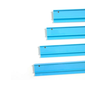 Set of 4 Dusty Blue Mahjong Racks