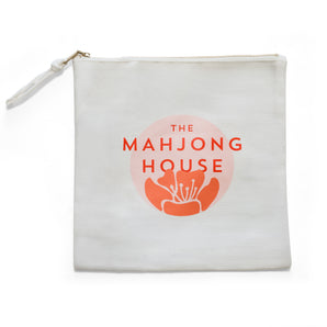 Canvas Zipper Square Tile Bag