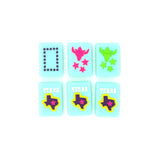 Turquoise Texas-themed Mahjong tiles featuring dragons and jokers