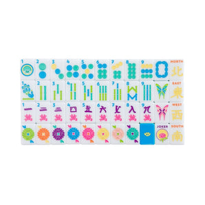 The Brights! Electric Blue House Tiles