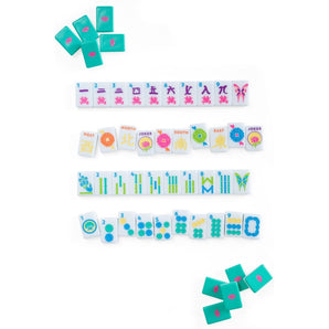 The Brights! Teal House Tiles